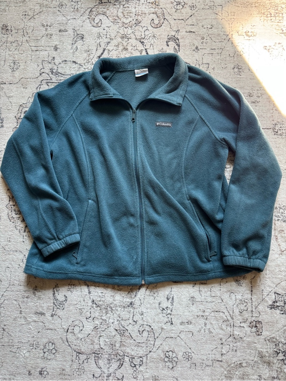 Columbia Women’s Teal Full-Zip Fleece Jacket